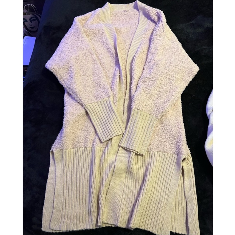 Beige teddy sweater